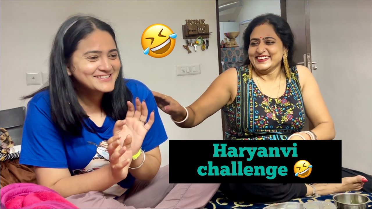 Haryanvi language challenge 😂 Sare has has ke pagal ho gaye 🤣|| Vlog || Sibbu Giri