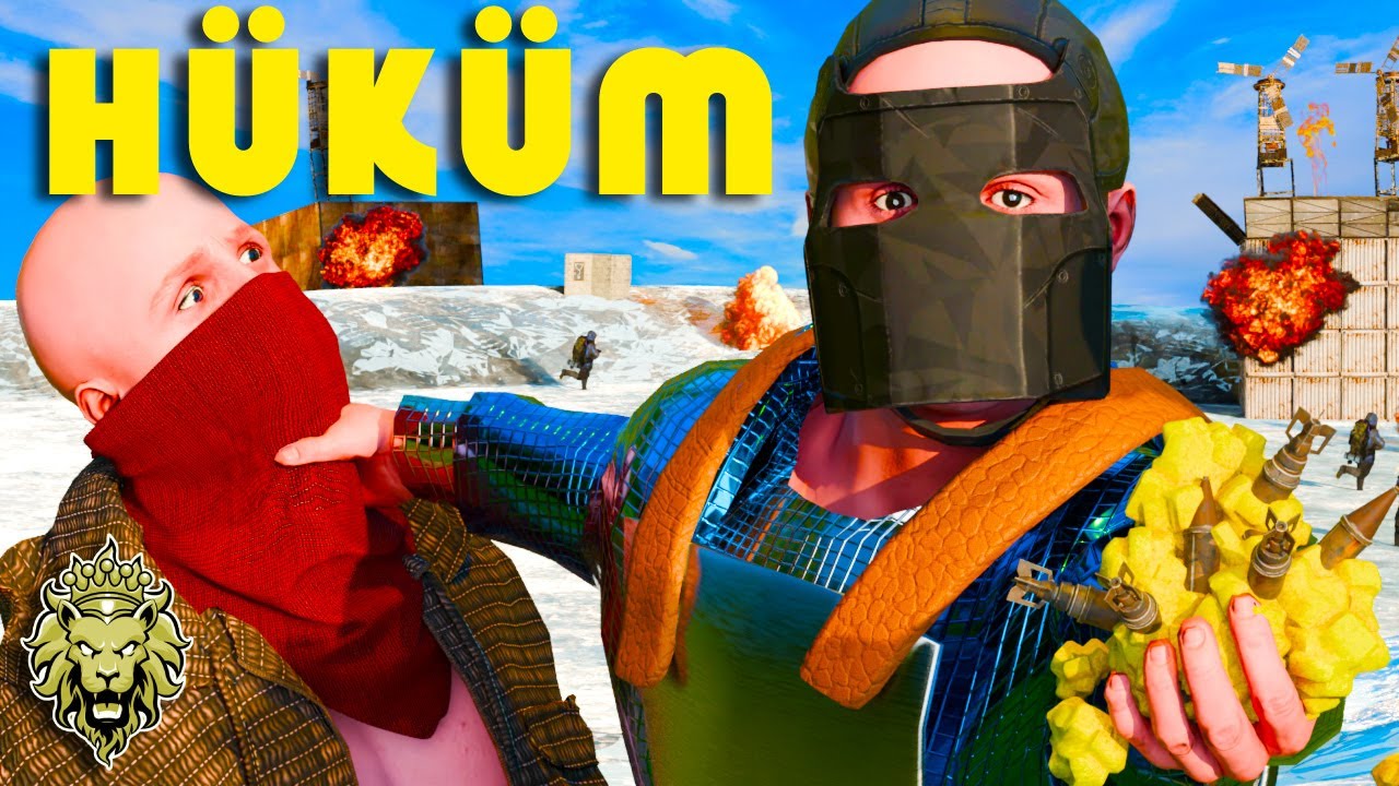 KOMŞULARIMIZIN KORKULU RÜYASI OLDUK!!! (RUST TÜRKÇE)