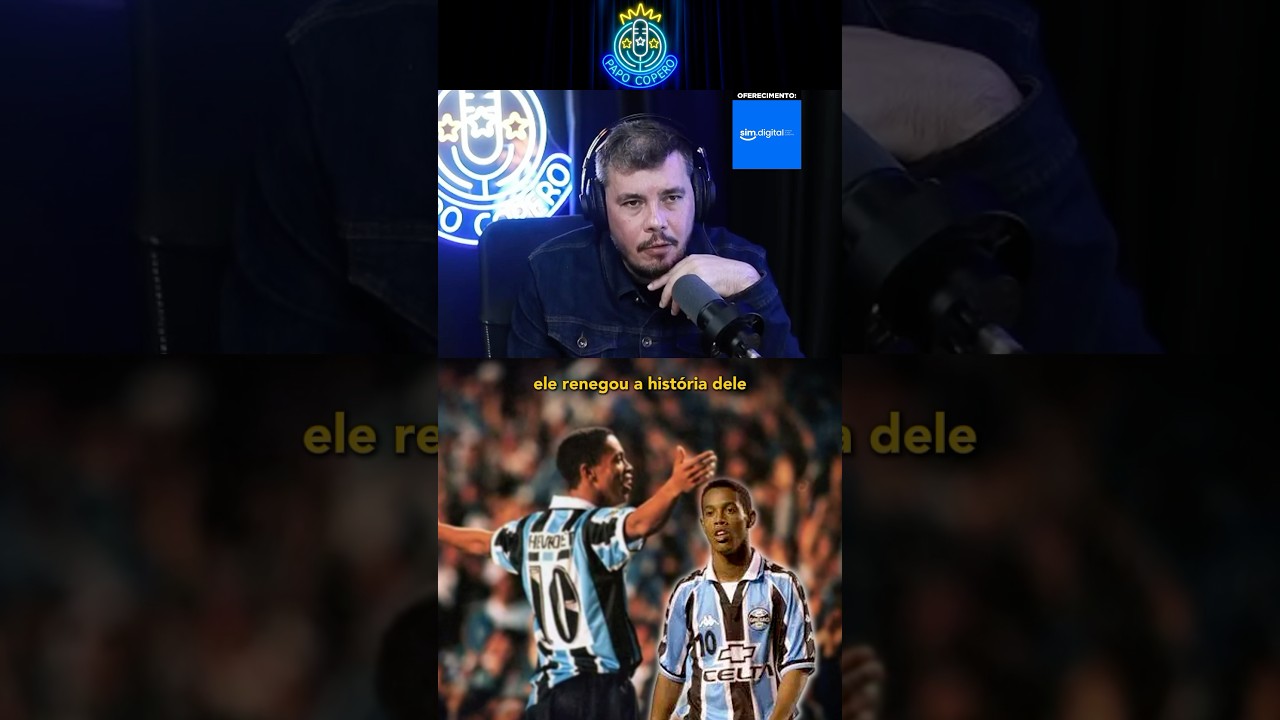 RONALDINHO MERECE PERD&Atilde;O? Rodrigo Adams falou tudo o que pensa sobre o Ronaldinho! #gremio #r10