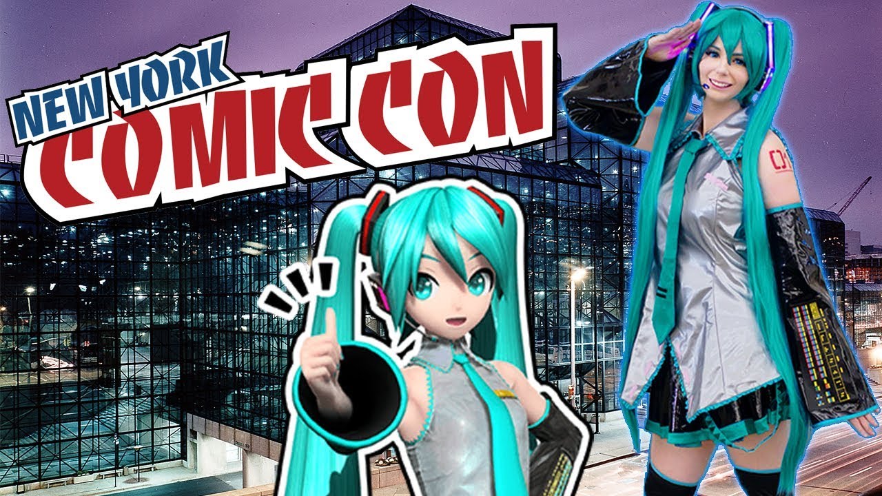 Hatsune Miku at Comic Con! [NYCC 2018 Vlog - PART 1]