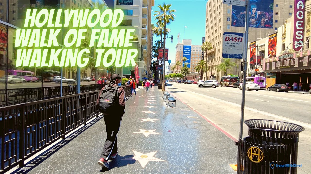 Los Angeles, Hollywood Walk of Fame Walking Tour