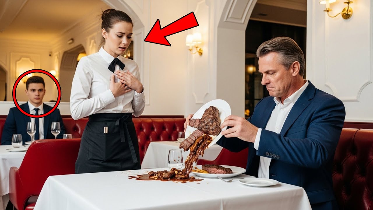 Waitress Had No Idea Who Was Watching—A Billionaire Changed Her Life Forever!
