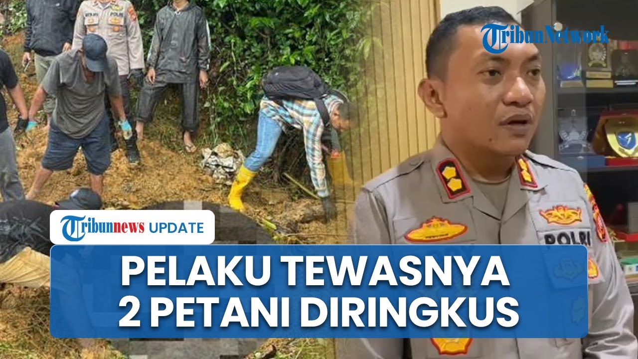 Polisi Tangkap Pelaku Tewasnya 2 Petani yang Jasadnya Terkubur di Kebun Alpukat Singkawang