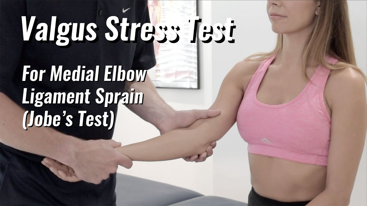 Elbow Ligament Sprain Diagnosis (Jobe's Test)