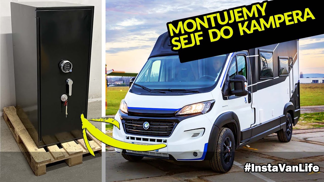 Robimy i montujemy aż 3 sejfy do kampera SAFE BOX - Insta VanLife #5