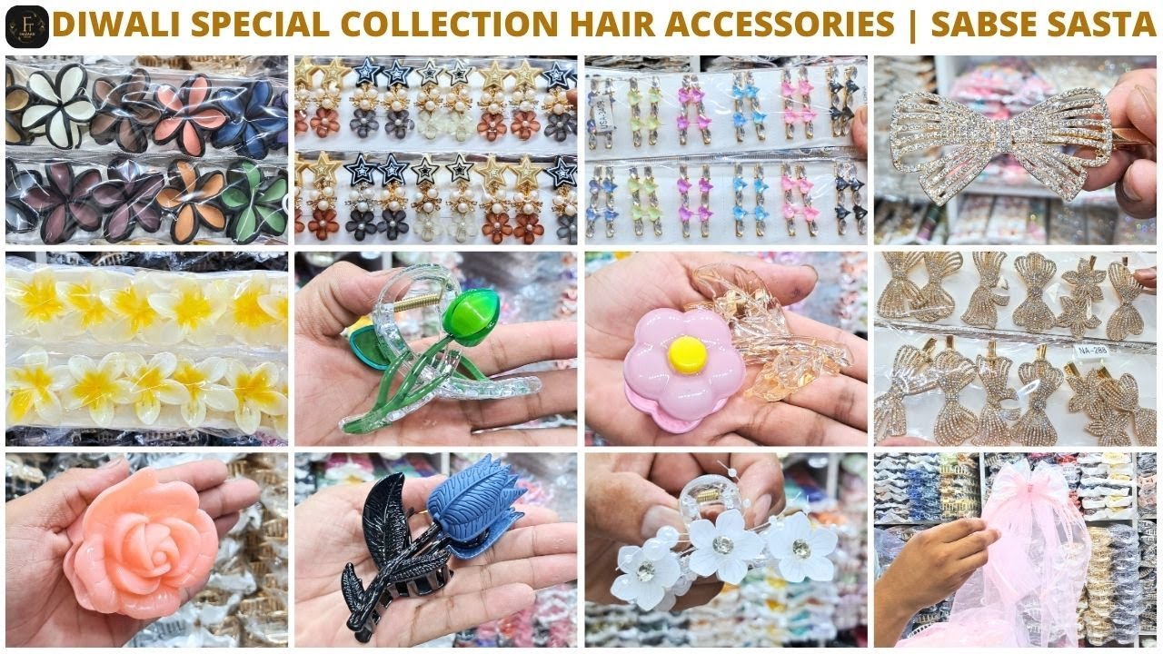 Festive Collection Hair Accessories | Cheapest Rate Hair Clutcher, Hair Bands, Hair Clips and More