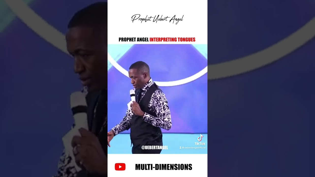 😱 ШОК! Пророк Ангел переводит человеческие языки в режиме реального времени! #uebertangel #spirit...