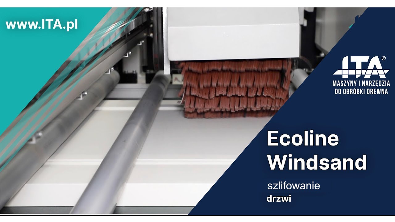 www.ita.pl - Ecoline Windsand - szlifowanie drzwi