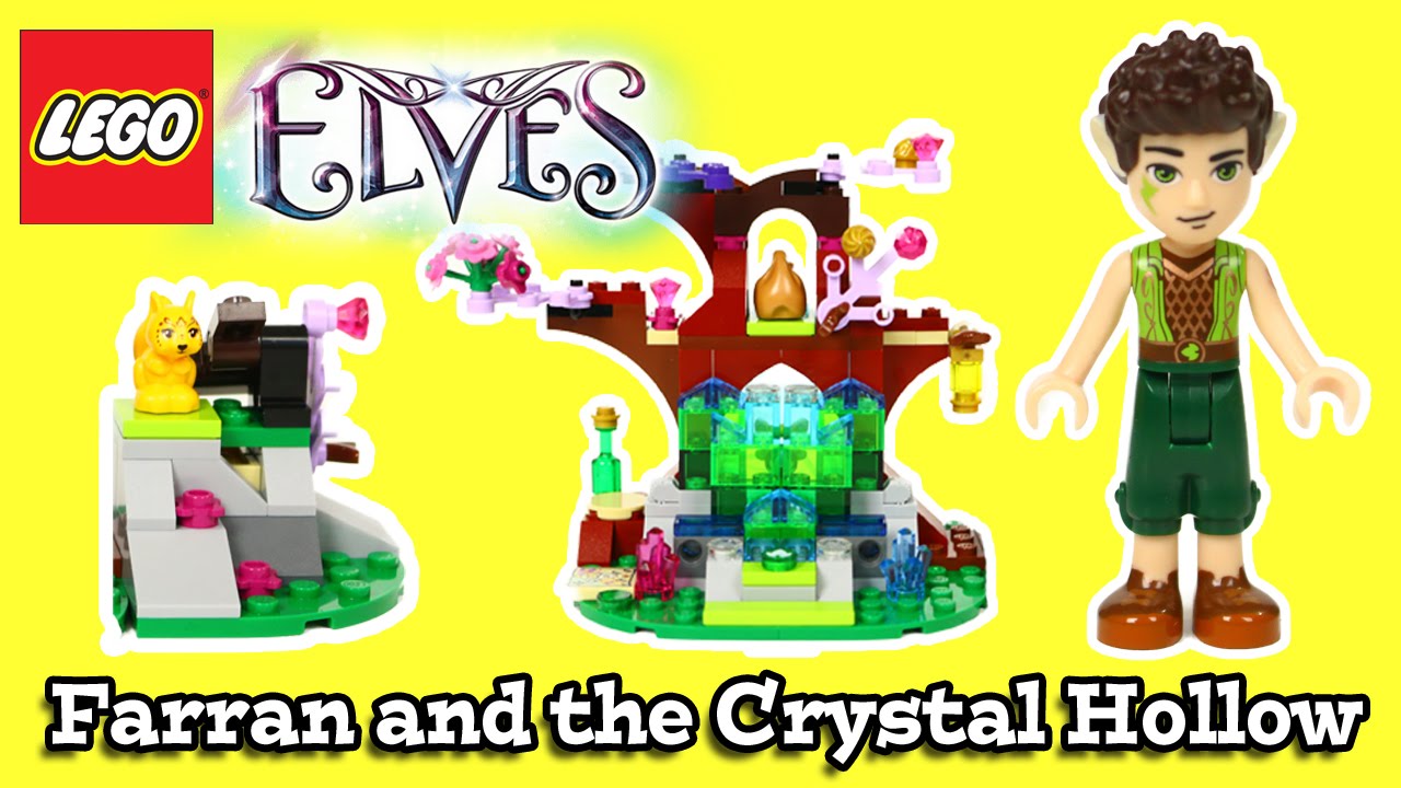 Lego Elves Farran and the Crystal Hollow (41076) Review