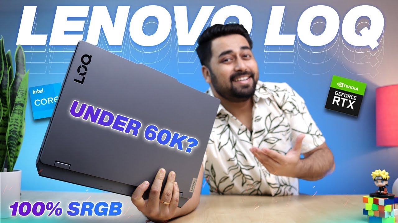 Lenovo LOQ i5 12th Gen RTX 2050 🔥 12 GB 🔥 100% sRGB ⚡ Best Gaming Laptop Under 60000 in India 2025 🔥