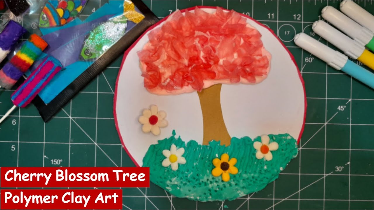 Bloom Wherever You Are! DIY Polymer Clay Cherry Blossom Tree 
