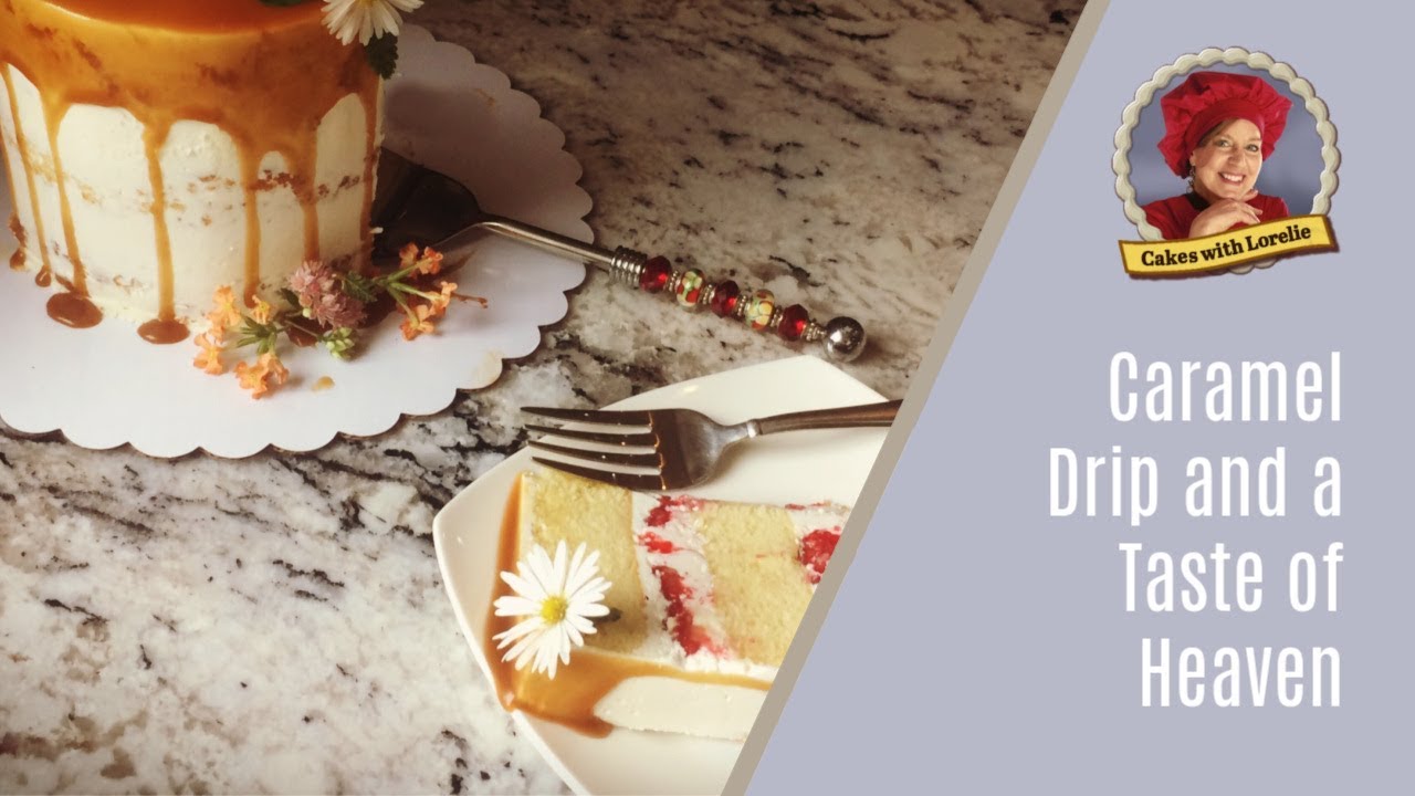 Caramel Drizzle Recipe for Cake / How to Do a Drip Cake