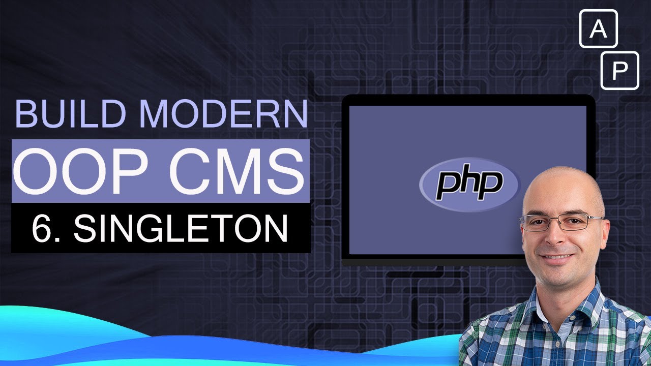 6. Модель MVC и шаблон PHP Singleton | Учебник по созданию CMS с использованием ООП на PHP MVC [2...