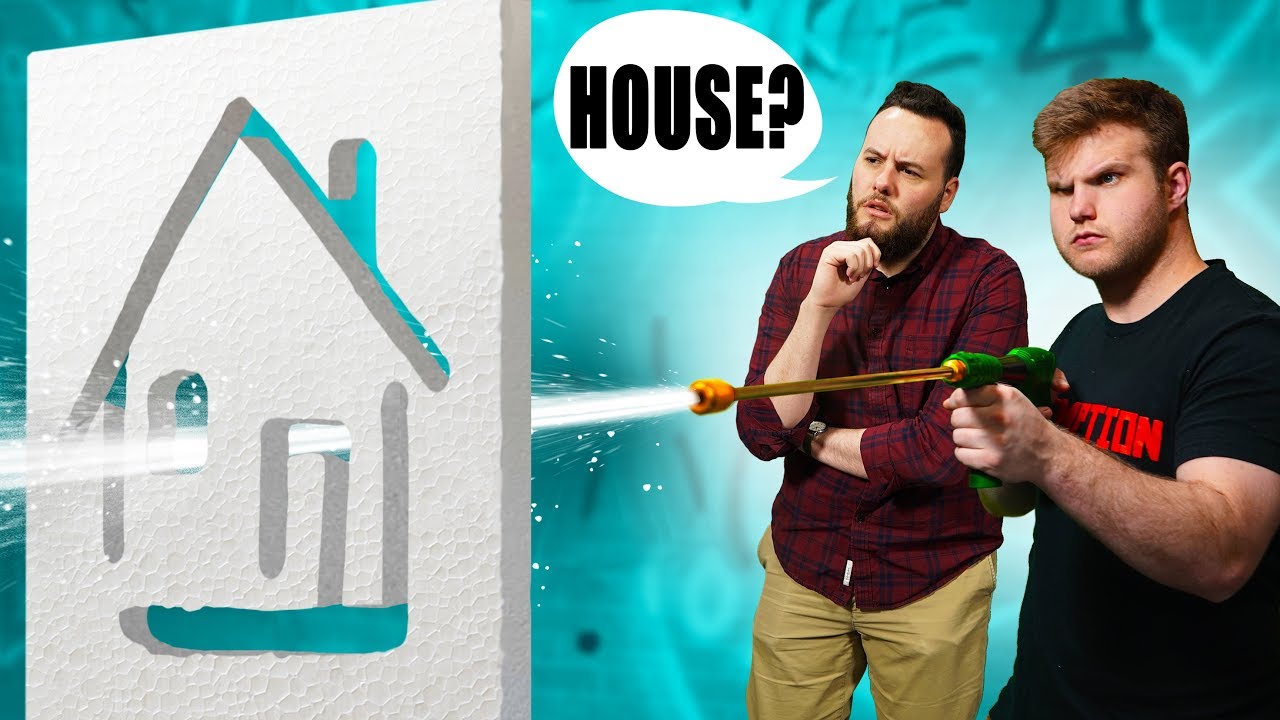 Drawing With A Pressure Washer Challenge!