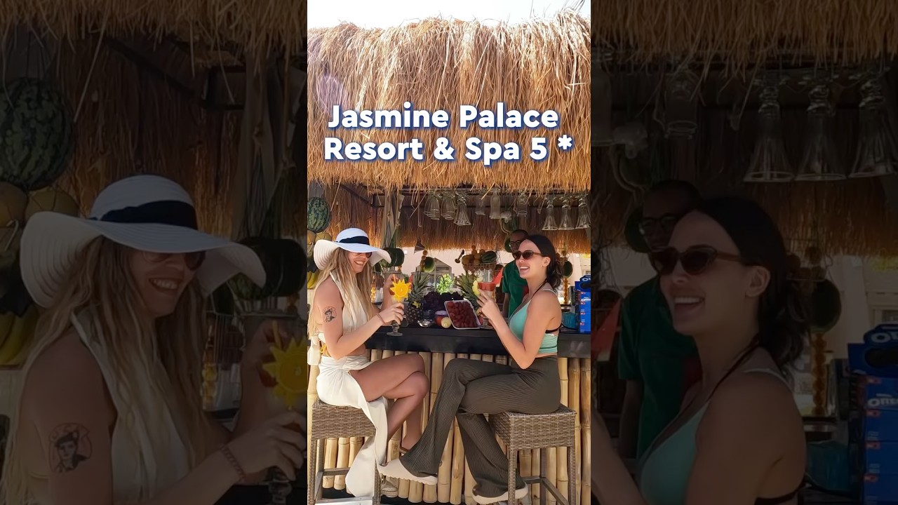 Jasmine Palace Resort & Spa 5* в Хургаде. Полная информация в описании к видео. #хургада #египет
