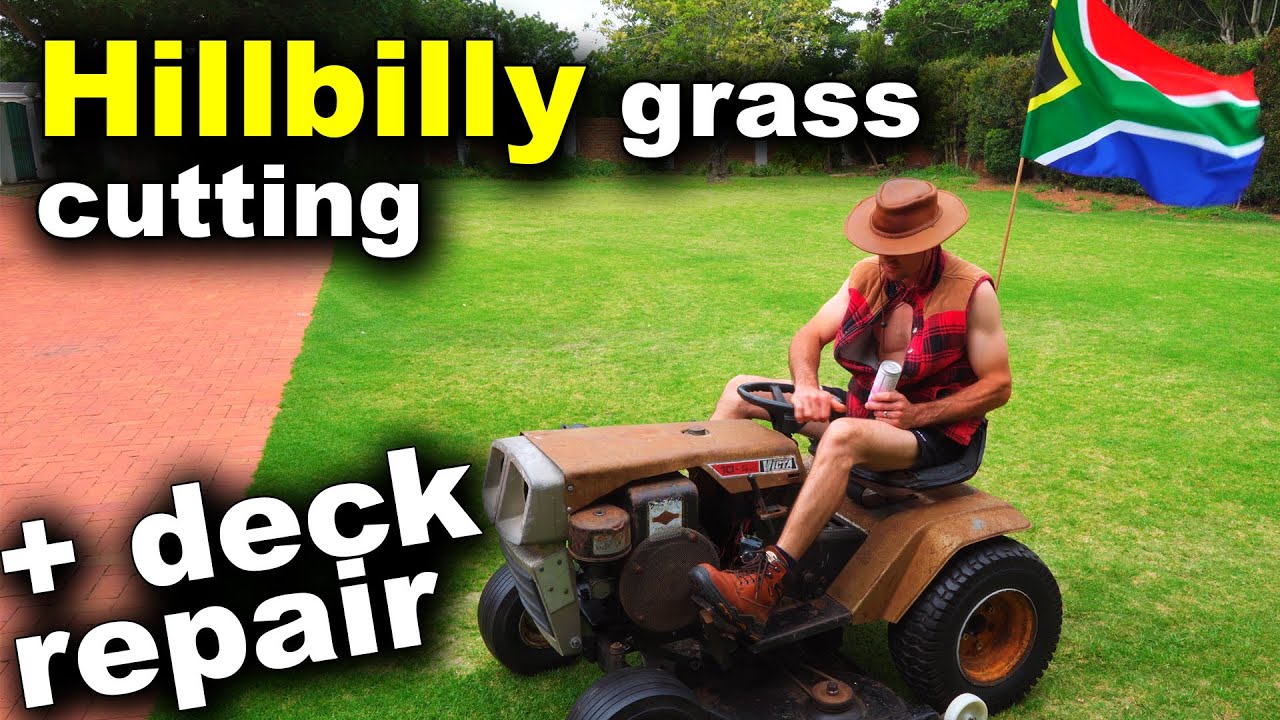 Vintage Lawn Tractor Restoration - Part 4 - Deck Repair (Victa 10-42 / MTD 145-760A) Burton Builds