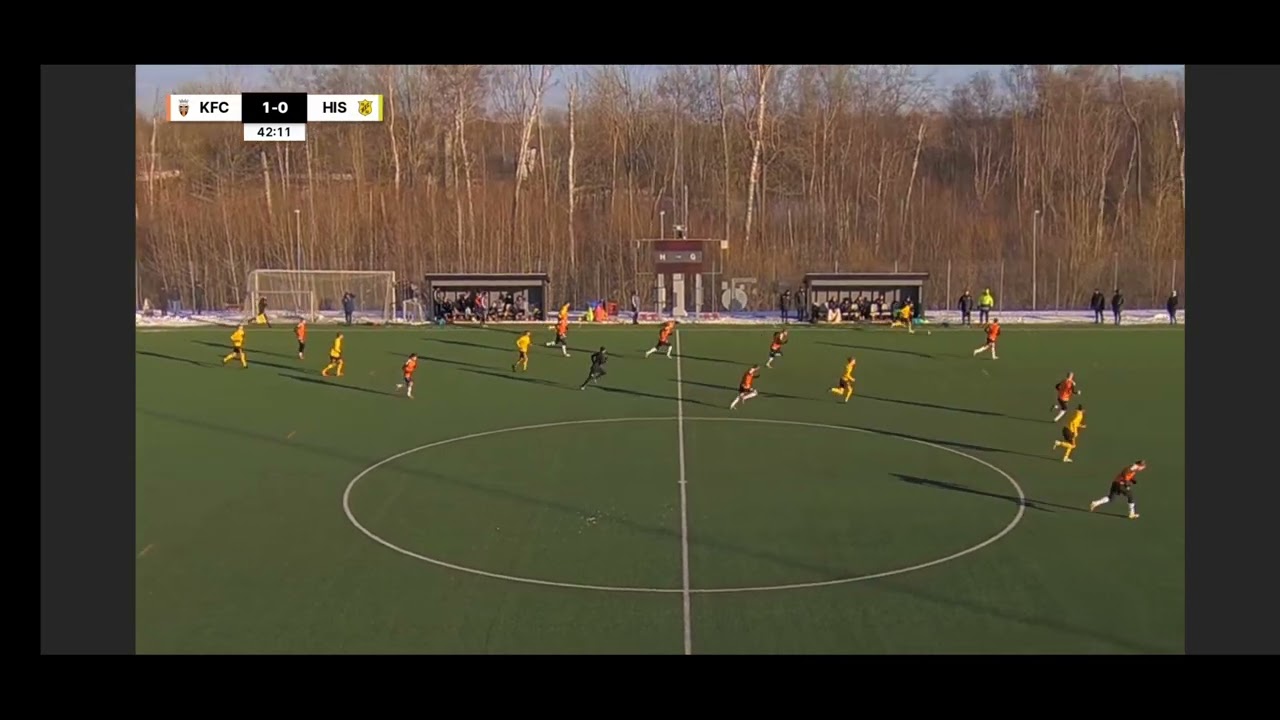 Kristianstad FC - Hannaskog IS - Dino Nargilic - Albert Ejupi - Omar Dampha 2-1 (31/1-2026) - Div 1
