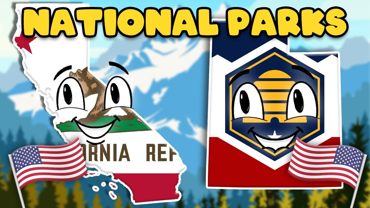 Discover Which US States Have The Most National Parks! | US Geography Compilation | KLT GEO