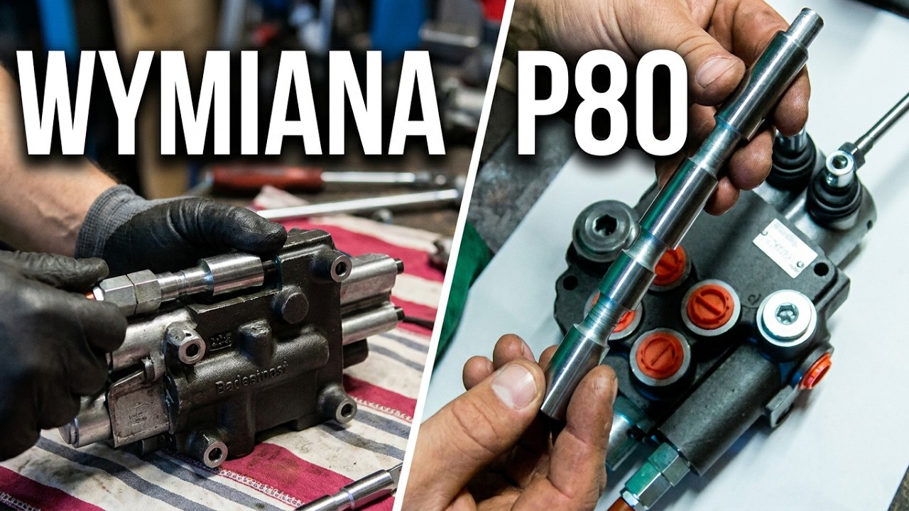 Rozdzielacz badestnost P80 2 sekcyjny wymiana sekcji na nurnikową