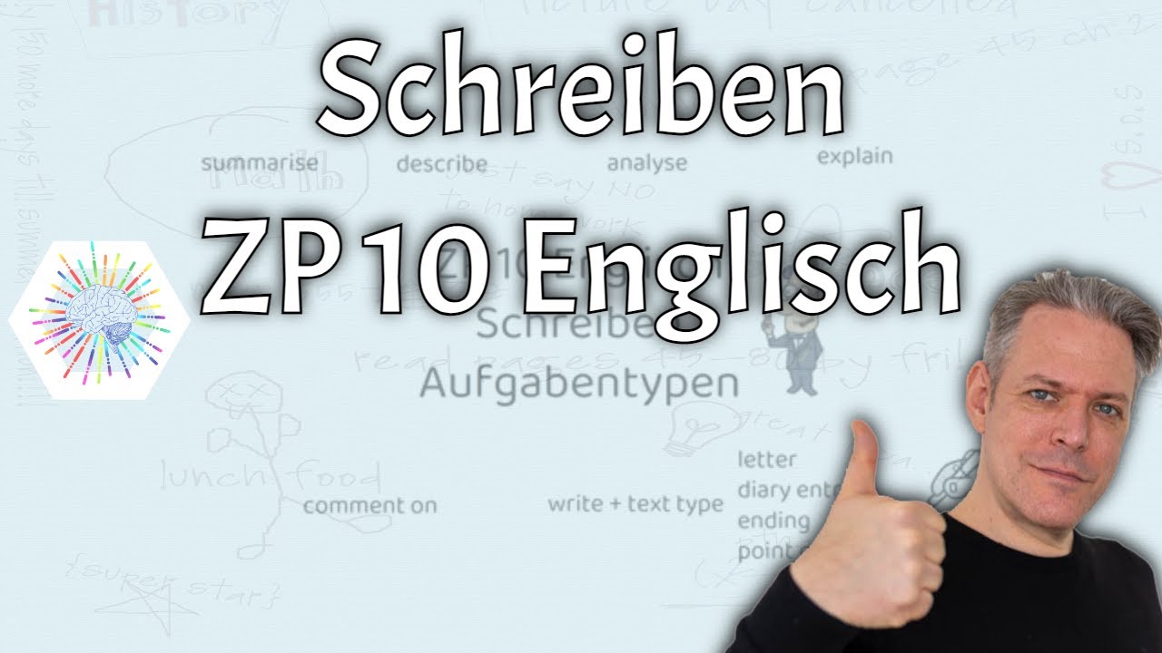 ZP 10 Englisch Schreiben Aufgabentypen (Operatoren)