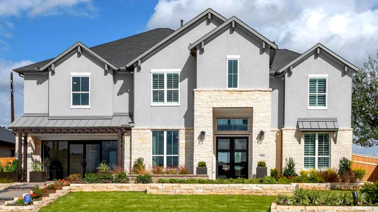 INSIDE TRI POINTE HOMES MODEL | 5 BED | 4.5 BATH | MODEL HOME TOUR | NEAR HOUSTON TX