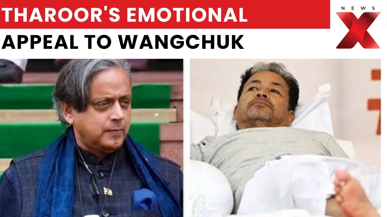 Sonam Wangchuk Fast: Shashi Tharoor's Emotional Appeal To End Hunger Strike Amid PIL