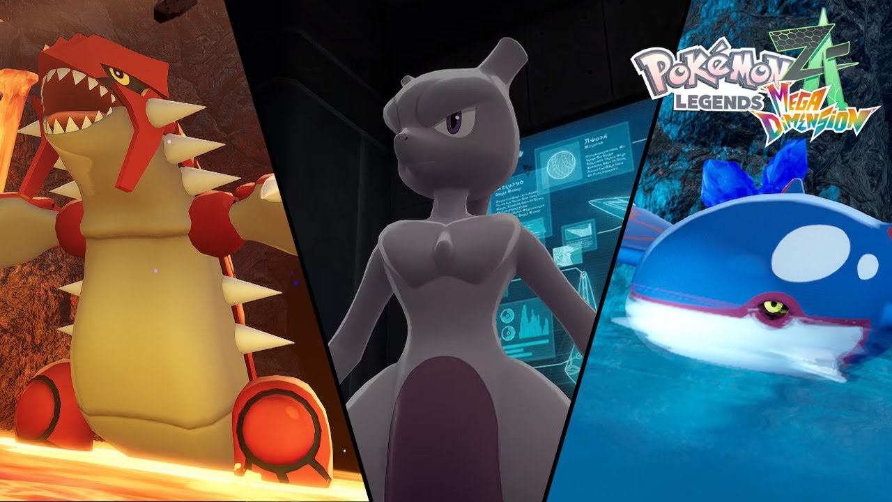Pokémon Legends: Z-A DLC Extra / Mewtwo, Kyogre, & Groudon Battle