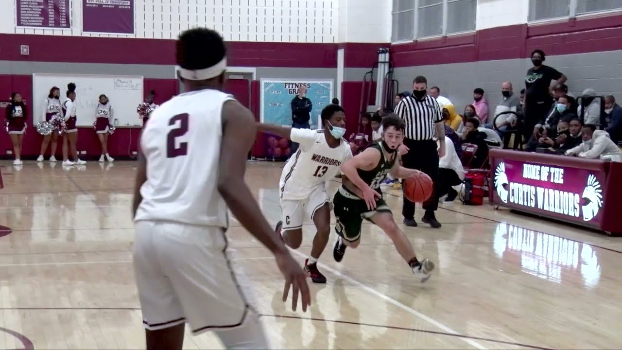 New Dorp v  Curtis High School Boys Basketball 12 03 2021