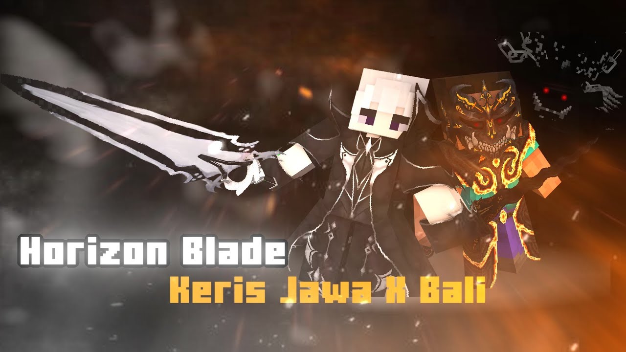 Addon RPG Weapon | Keris jawa X Bali + Horizon Blade | Addon Minecraft bedrock 1.21
