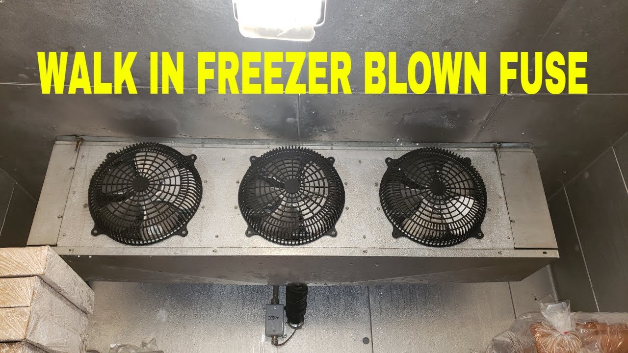 WALK IN FREEZER BLOWN FUSE