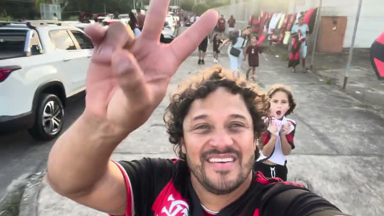 Primeira vez Bento e Tom Paiva no jogo do Flamengo Arena PE 15/11/25￼