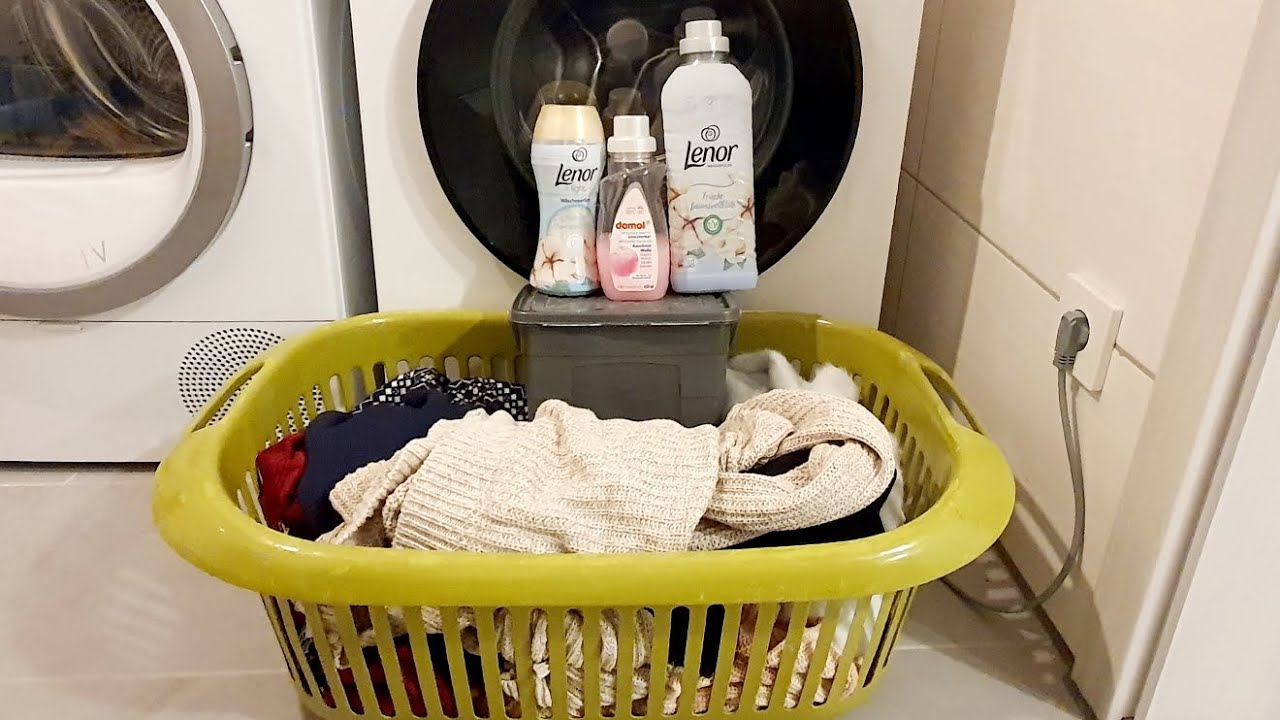 EP.66 Wool sweater laundry with Domol and Lenor products