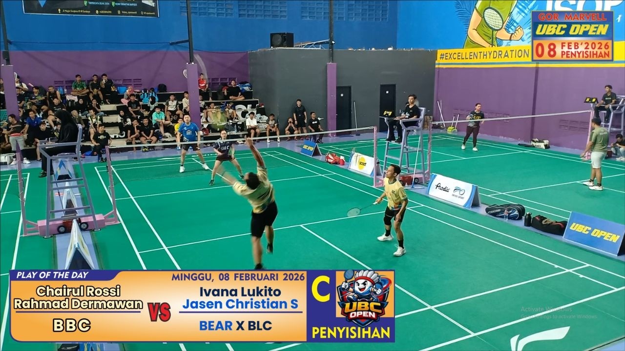 UBC OPEN 2026 SEASON 1 CLASS C | CHAIRUL + RAHMAD (BBC) VS IVANA + JASEN (BLC X BEAR)