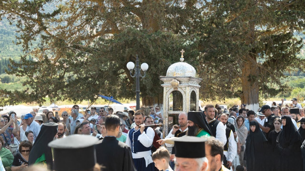 Λιτανεία του Ιερού σκηνώματος του Αγίου Γερασίμου [16.08.2025]