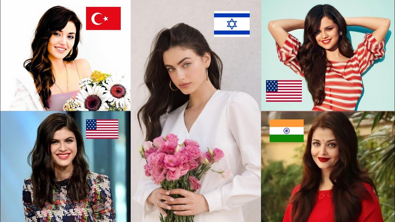 Top 10 Most Beautiful Women In The World 2022 | Yael Shelbia | Hande Erçel | Aishwarya Rai Bachan