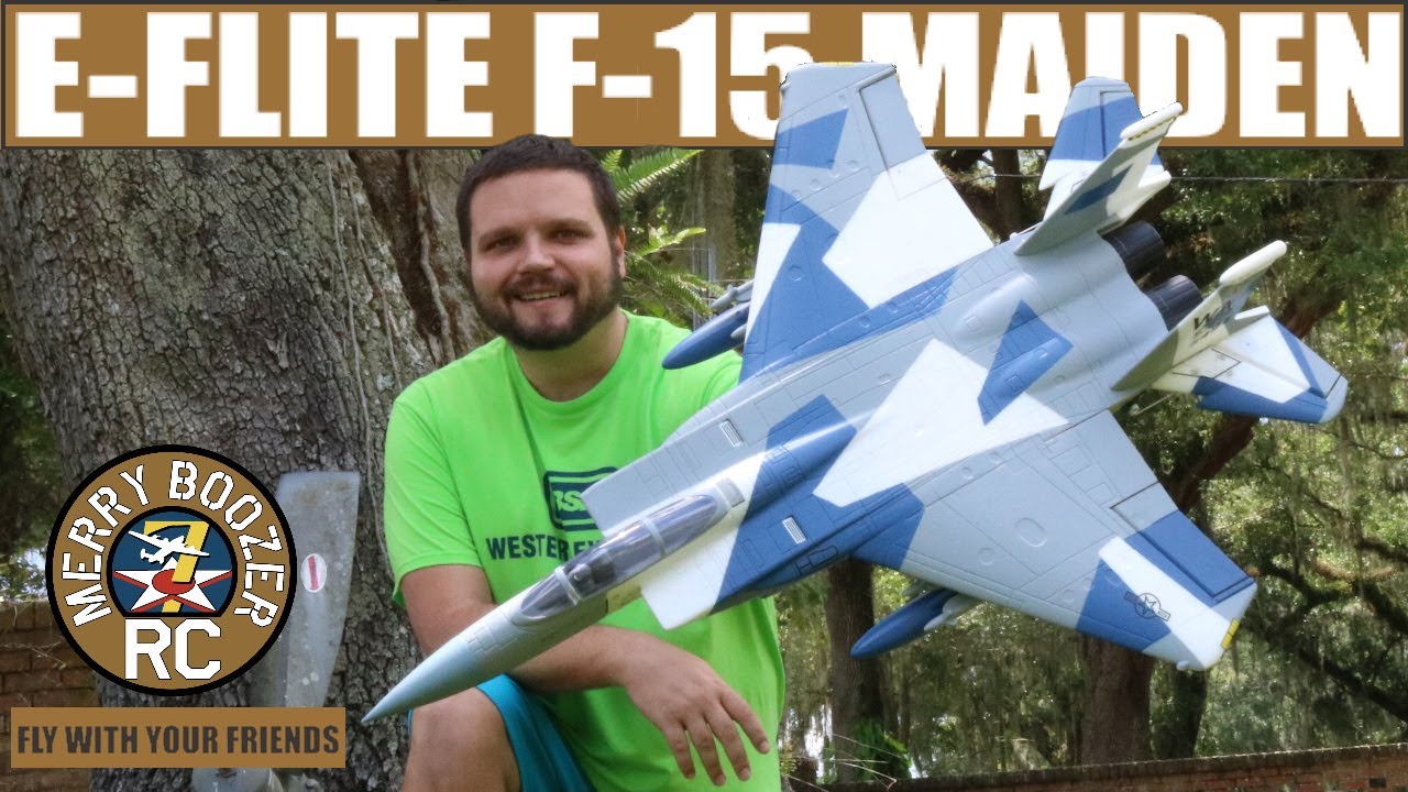 E-flite F-15 Toss and Boss Maiden flight. A Great Budget Friendly EDF (First Jet)