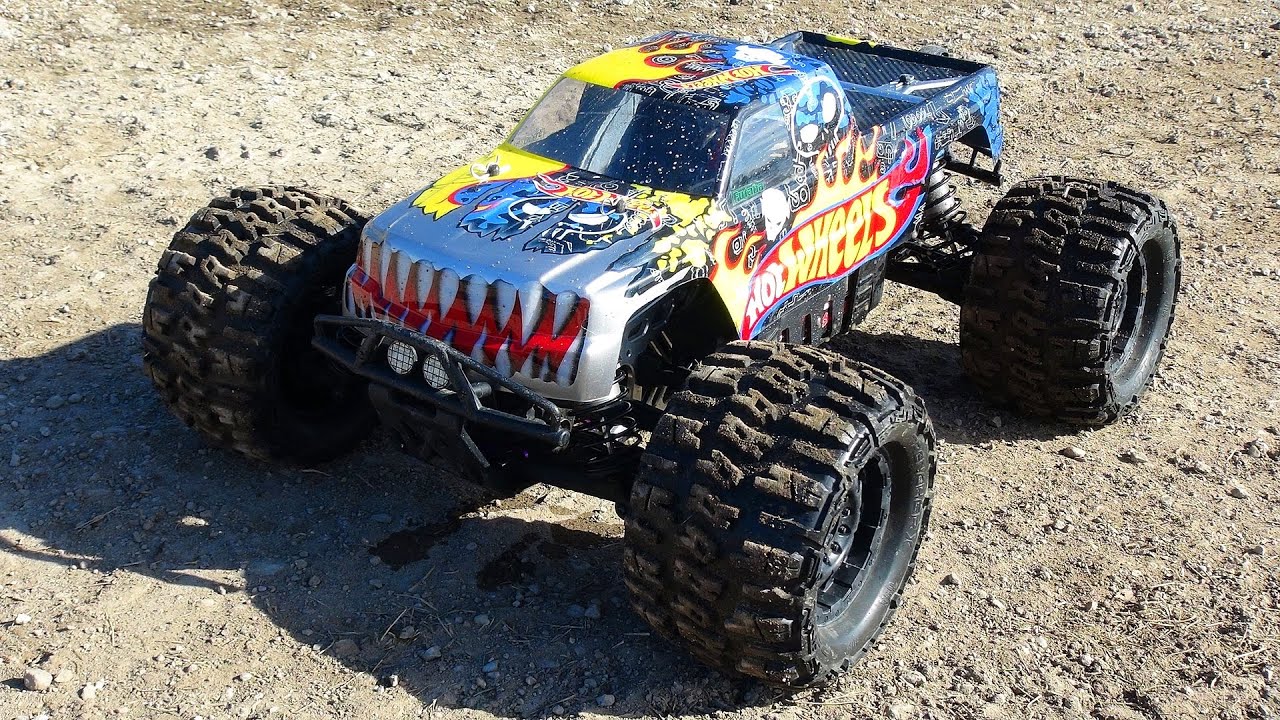 RC ADVENTURES - 6s Lipo HOT WHEELS HPi SAVAGE FLUX HP w/ FLM Kit - Monster Truck