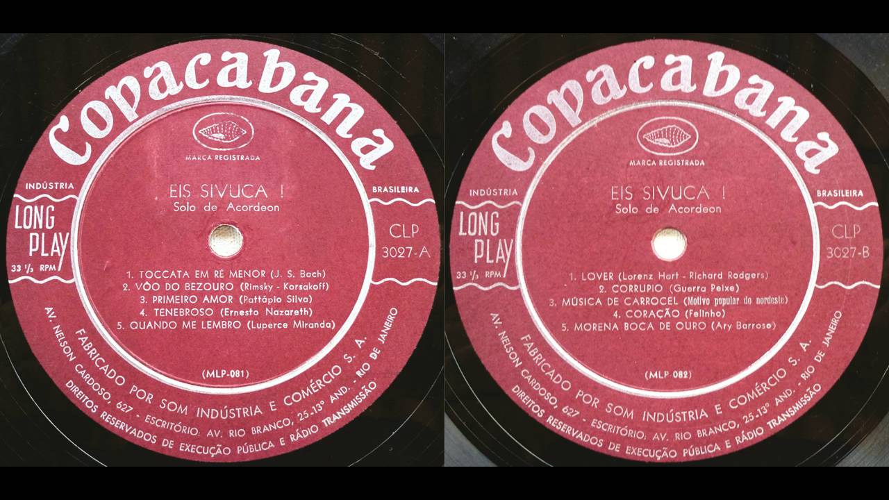 Sivuca - Eis, Sivuca! (1956)
