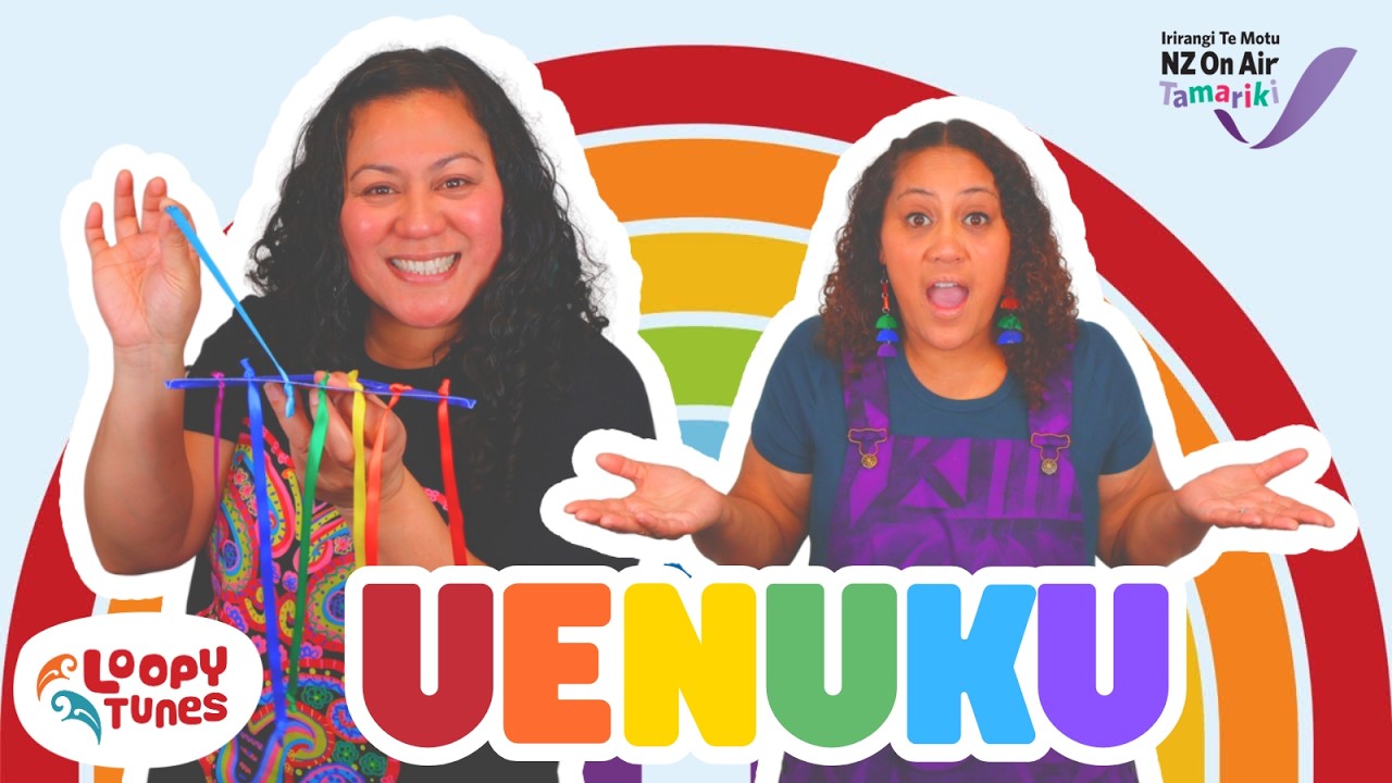 Uenuku | Rainbow Song | Māori Colours | Bilingual Music | Preschool Songs