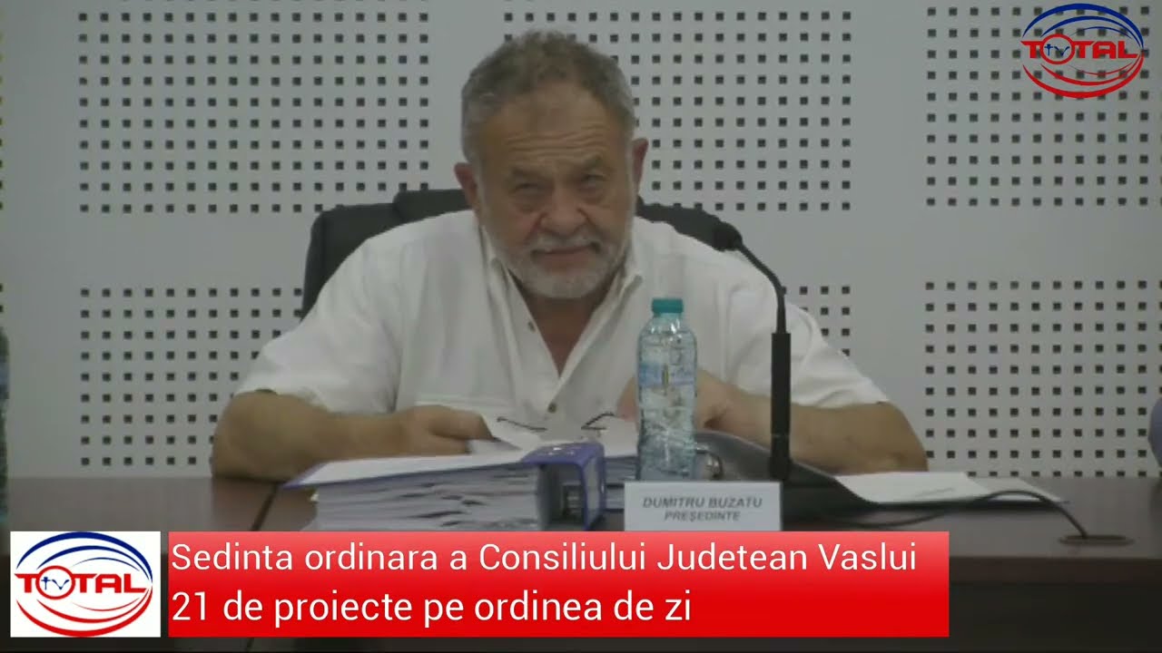 LIVE:Centrul de Resurse pentru Afaceri Vaslui-Sedinta ordinar&atilde; a CJ Vaslui