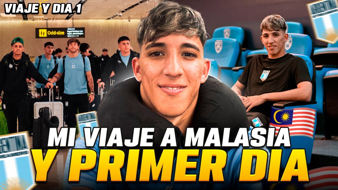 ASÍ FUE MI VIAJE Y 1ER DÍA EN MALASIA🤯🇲🇾| Nahu Senger en Argentina Streamers