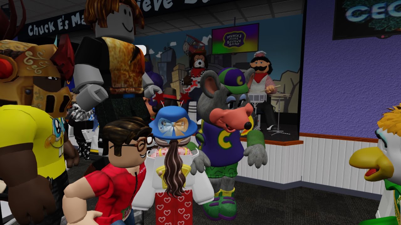 ROBLOX Chuck E. Cheese - Chuck E. March (2001) Live Show - Chuck E. Cheese’s Springfield, IL 