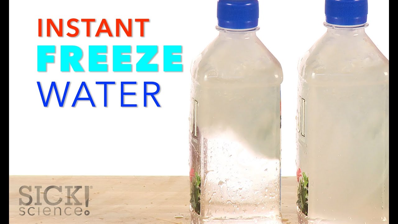 Instant Freeze Water - Sick Science! #226