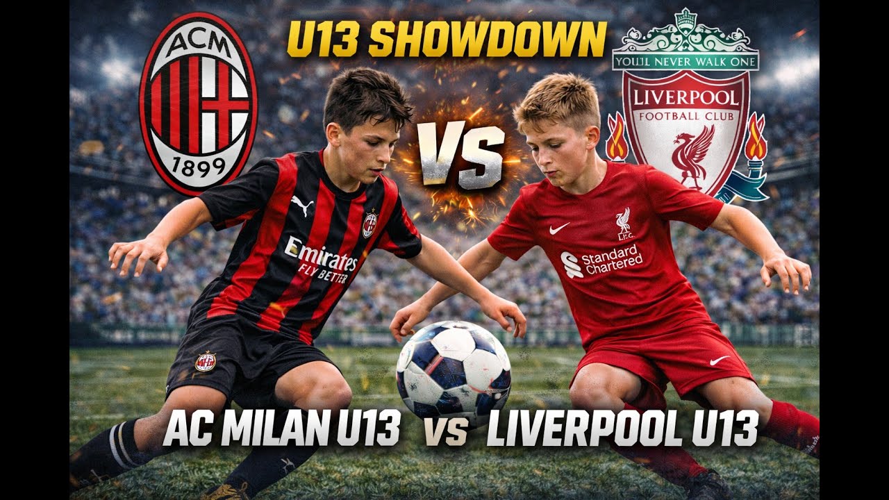 U13 (JOB 2012) AC Milan FC Liverpool
