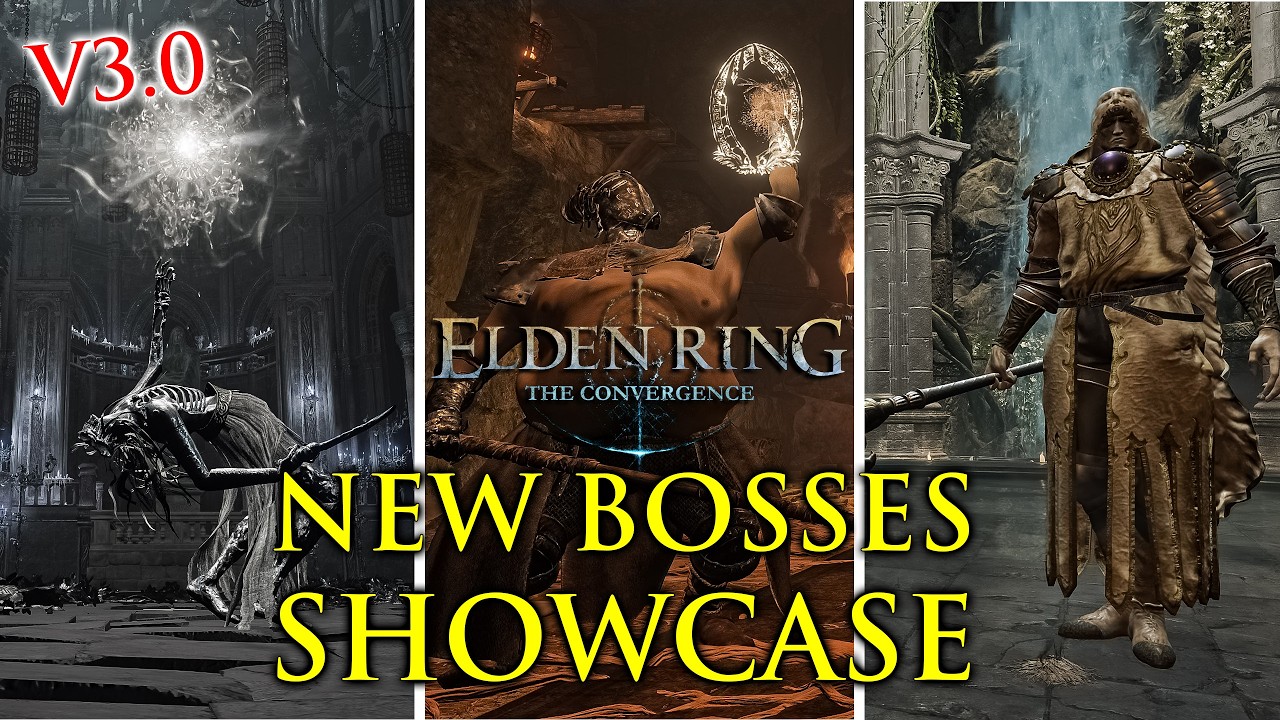 Convergence Mod 3.0 - New Boss Fights Showcase | Elden Ring