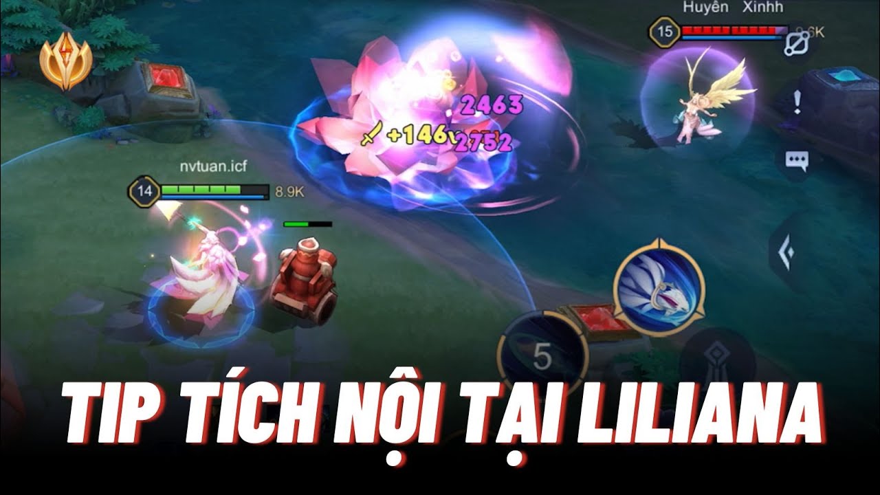 Bí kíp chơi Liliana: Cách Liliana tích và tận dụng nội tại chiêu 1 hiệu quả | Liên quân mobile