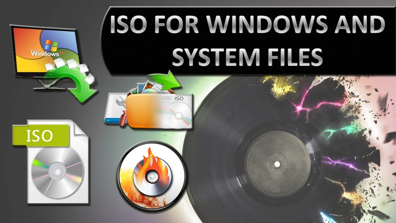 Learn to create ISO file for windows 10