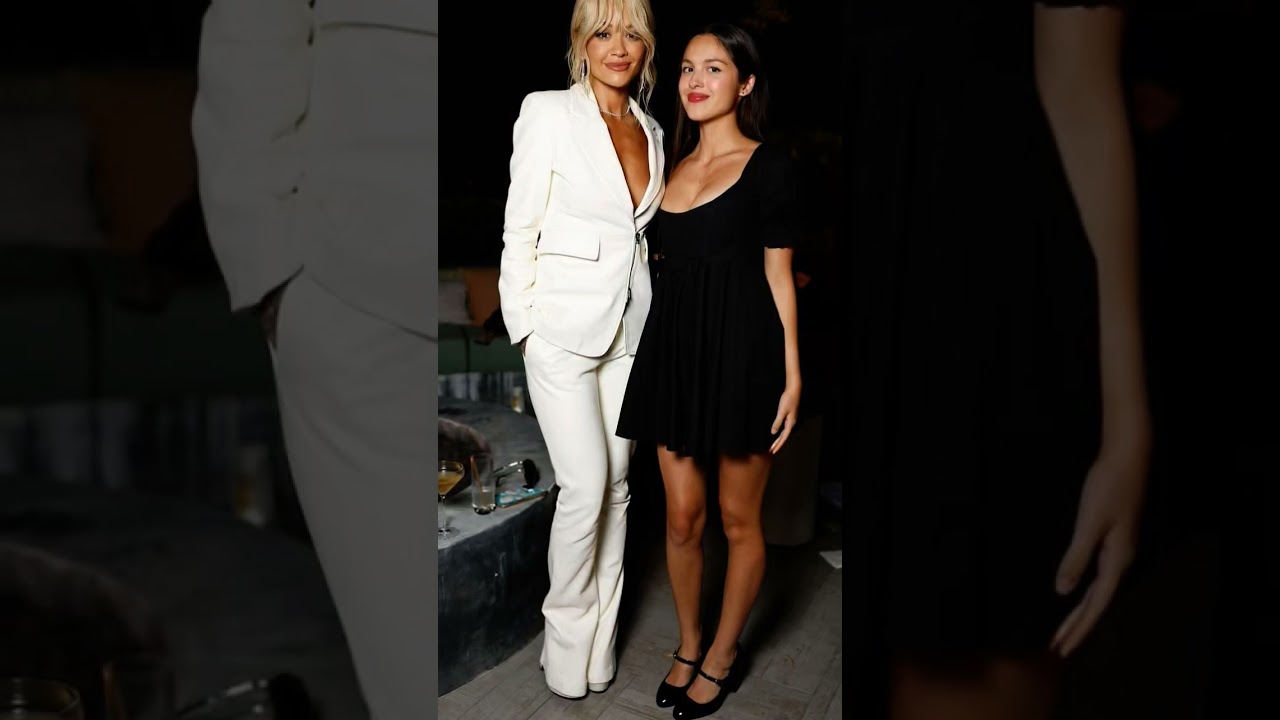 olivia rodrigo and Rita ora attending vas j morgan Emmys After party last night #oliviarodrigo