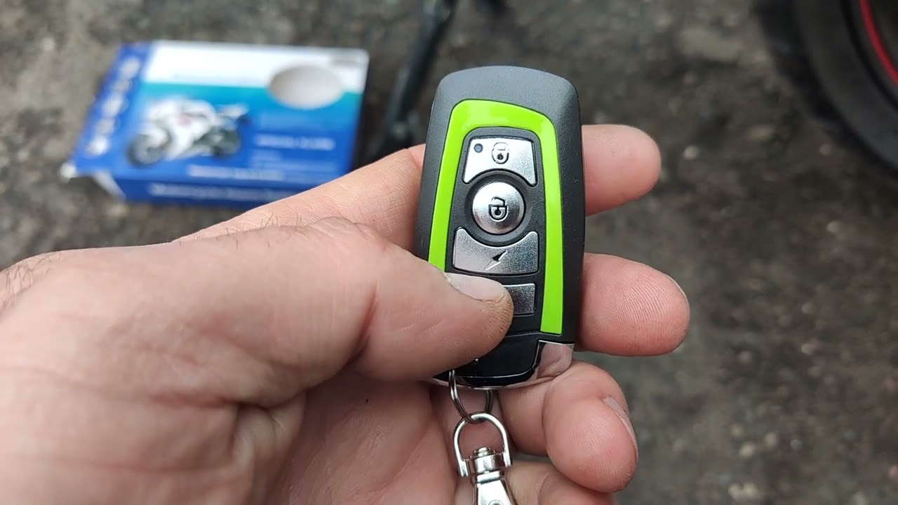 Установка сигнализации в мотоцикл Viper ZS200A-3