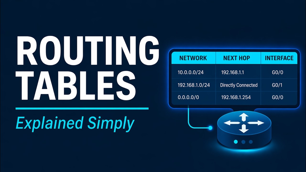 Routing Tables | Explained Simply